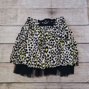D-SIGNED Disney leopard tulle skirt XS
